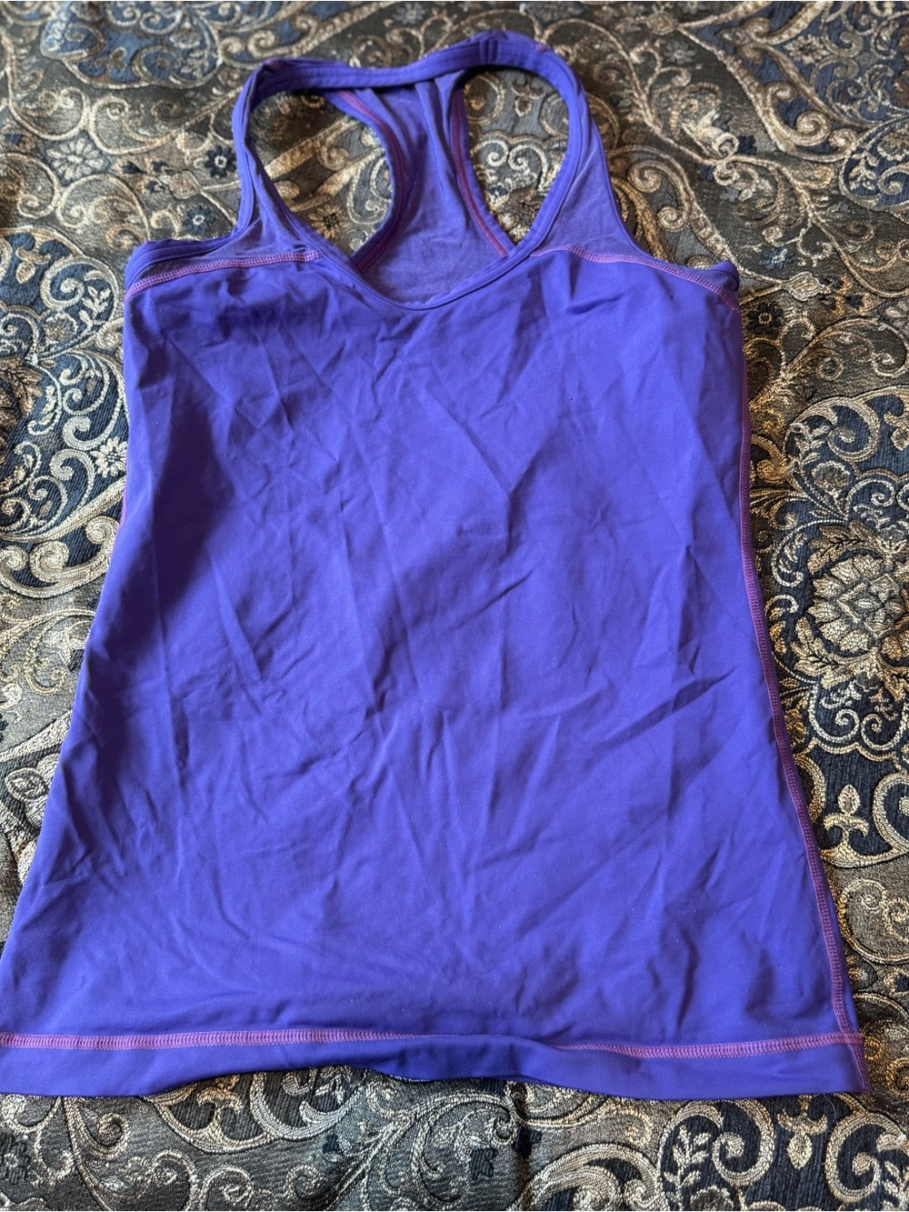 Lululemon athletica Purple Racerback Tank Top